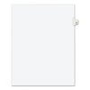 Avery Preprinted Legal Exhibit Side Tab Index Dividers, Avery Style, 10-Tab, 55, 11 x 8.5, White, 25/Pack, (1055)
