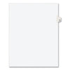 Avery Preprinted Legal Exhibit Side Tab Index Dividers, Avery Style, 10-Tab, 56, 11 x 8.5, White, 25/Pack, (1056)