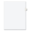 Avery Preprinted Legal Exhibit Side Tab Index Dividers, Avery Style, 10-Tab, 57, 11 x 8.5, White, 25/Pack, (1057)