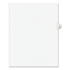 Avery Preprinted Legal Exhibit Side Tab Index Dividers, Avery Style, 10-Tab, 59, 11 x 8.5, White, 25/Pack, (1059)