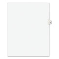 Avery Preprinted Legal Exhibit Side Tab Index Dividers, Avery Style, 10-Tab, 59, 11 x 8.5, White, 25/Pack, (1059)