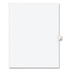 Avery Preprinted Legal Exhibit Side Tab Index Dividers, Avery Style, 10-Tab, 64, 11 x 8.5, White, 25/Pack, (1064)