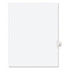 Avery Preprinted Legal Exhibit Side Tab Index Dividers, Avery Style, 10-Tab, 67, 11 x 8.5, White, 25/Pack, (1067)
