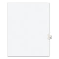 Avery Preprinted Legal Exhibit Side Tab Index Dividers, Avery Style, 10-Tab, 67, 11 x 8.5, White, 25/Pack, (1067)