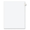 Avery Preprinted Legal Exhibit Side Tab Index Dividers, Avery Style, 10-Tab, 77, 11 x 8.5, White, 25/Pack, (1077)