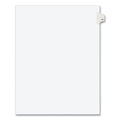 Avery Preprinted Legal Exhibit Side Tab Index Dividers, Avery Style, 10-Tab, 77, 11 x 8.5, White, 25/Pack, (1077)