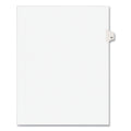 Avery Preprinted Legal Exhibit Side Tab Index Dividers, Avery Style, 10-Tab, 81, 11 x 8.5, White, 25/Pack, (1081)