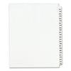 Avery Preprinted Legal Exhibit Side Tab Index Dividers, Avery Style, 25-Tab, 351 to 375, 11 x 8.5, White, 1 Set, (1344)
