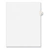 Avery Preprinted Legal Exhibit Side Tab Index Dividers, Avery Style, 26-Tab, F, 11 x 8.5, White, 25/Pack, (1406)