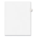 Avery Preprinted Legal Exhibit Side Tab Index Dividers, Avery Style, 26-Tab, F, 11 x 8.5, White, 25/Pack, (1406)
