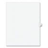 Avery Preprinted Legal Exhibit Side Tab Index Dividers, Avery Style, 26-Tab, N, 11 x 8.5, White, 25/Pack, (1414)