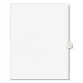 Avery Preprinted Legal Exhibit Side Tab Index Dividers, Avery Style, 26-Tab, O, 11 x 8.5, White, 25/Pack, (1415)