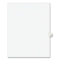 Avery Preprinted Legal Exhibit Side Tab Index Dividers, Avery Style, 26-Tab, P, 11 x 8.5, White, 25/Pack, (1416)