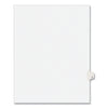 Avery Preprinted Legal Exhibit Side Tab Index Dividers, Avery Style, 26-Tab, T, 11 x 8.5, White, 25/Pack, (1420)