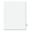 Avery Preprinted Legal Exhibit Side Tab Index Dividers, Avery Style, 26-Tab, W, 11 x 8.5, White, 25/Pack, (1423)
