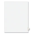 Avery Preprinted Legal Exhibit Side Tab Index Dividers, Avery Style, 26-Tab, Y, 11 x 8.5, White, 25/Pack, (1425)