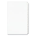 Avery Preprinted Legal Exhibit Side Tab Index Dividers, Avery Style, 25-Tab, 1 to 25, 14 x 8.5, White, 1 Set, (1430)