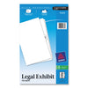 Avery Preprinted Legal Exhibit Side Tab Index Dividers, Avery Style, 26-Tab, 26 to 50, 14 x 8.5, White, 1 Set
