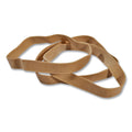Universal Rubber Bands, Size 107, 0.06" Gauge, Beige, 1 lb Box, 40/Pack