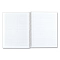 National Engineering and Science Notebook, Quadrille Rule, White Cover, 11 x 8.5, 60 Sheets