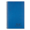 National Three-Subject Wirebound Notebooks, Medium/College Rule, Blue Cover, 9.5 x 6, 150 Sheets