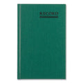 National Emerald Series Account Book, Green Cover, 9.63 x 6.25 Sheets, 200 Sheets/Book