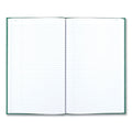 National Emerald Series Account Book, Green Cover, 12.25 x 7.25 Sheets, 500 Sheets/Book