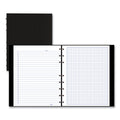 Blueline NotePro Quad Computation Notebook, Data-Lab-Record Format, Narrow Rule/Quadrille Rule, Black Cover, 9.25 x 7.25, 96 Sheets