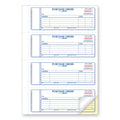 Rediform Purchase Order Book, Two-Part Carbonless, 7 x 2.75, 4/Page, 400 Forms