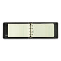 National Four-Ring Ledger Binder Kit with A-Z Index, Black Cover, 8.5 x 5 Debit-Credit-Balance Sheets, 100 Sheets/Book