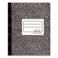 National Composition Book, Medium/College Rule, Black Marble Cover, 11 x 8.38, 80 Sheets
