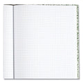 National Lab Notebook, Wide/Legal Rule, Green Marble Cover, 10.13 x 7.88, 96 Sheets