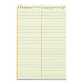 National Standard Spiral Steno Pad, Gregg Rule, Brown Cover, 60 Eye-Ease Green 6 x 9 Sheets