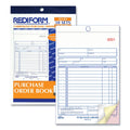 Rediform Purchase Order Book, Three-Part Carbonless, 5.5 x 7.88, 1/Page, 50 Forms