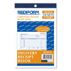 Rediform Delivery Receipt Book, Three-Part Carbonless, 6.38 x 4.25, 1/Page, 50 Forms