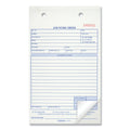 Rediform Job Work Order Book, Two-Part Carbonless, 5.5 x 8.5, 1/Page, 50 Forms