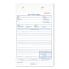 Rediform Job Work Order Book, Two-Part Carbonless, 5.5 x 8.5, 1/Page, 50 Forms