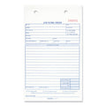 Rediform Job Work Order Book, Two-Part Carbonless, 5.5 x 8.5, 1/Page, 50 Forms