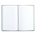 National Emerald Series Account Book, Green Cover, 9.63 x 6.25 Sheets, 200 Sheets/Book
