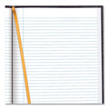 Blueline Executive Notebook, Ribbon Bookmark, 1 Subject, Medium/College Rule, Blue Cover, 11 x 8.5, 75 Sheets