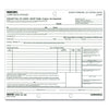 Rediform Bill of Lading, Short Form, Three-Part Carbonless, 7 x 8.5, 1/Page, 50 Forms