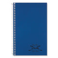 National Single-Subject Wirebound Notebooks, 1 Subject, Medium/College Rule, Kolor Kraft Blue Front Cover, 7.75 x 5, 80 Sheets