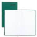 National Emerald Series Account Book, Green Cover, 12.25 x 7.25 Sheets, 150 Sheets/Book