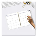 Blueline Monthly 14-Month Planner, Spring Floral Watercolor Artwork, 11 x 8.5, Multicolor Cover, 14-Month (Dec to Jan): 2022 to 2024