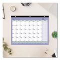 Brownline Academic 13-Month Desk Pad Calendar, 11 x 8.5, Black Binding, 13-Month (July to July): 2022 to 2023