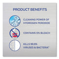 LYSOL Bathroom Cleaner with Hydrogen Peroxide, Cool Spring Breeze, 22 oz Trigger Spray Bottle