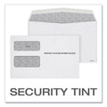 TOPS 1099 Double Window Envelope, Commercial Flap, Gummed Closure, 5.63 x 9, White, 24/Pack