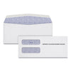 TOPS 1099 Double Window Envelope, Commercial Flap, Gummed Closure, 3.75 x 8.75, White, 24/Pack