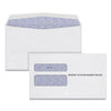 TOPS W-2 Laser Double Window Envelope, Commercial Flap, Gummed Closure, 5.63 x 9, White, 24/Pack