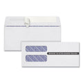 TOPS 1099 Double Window Envelope, Commercial Flap, Self-Adhesive Closure, 3.75 x 8.75, White, 24/Pack
